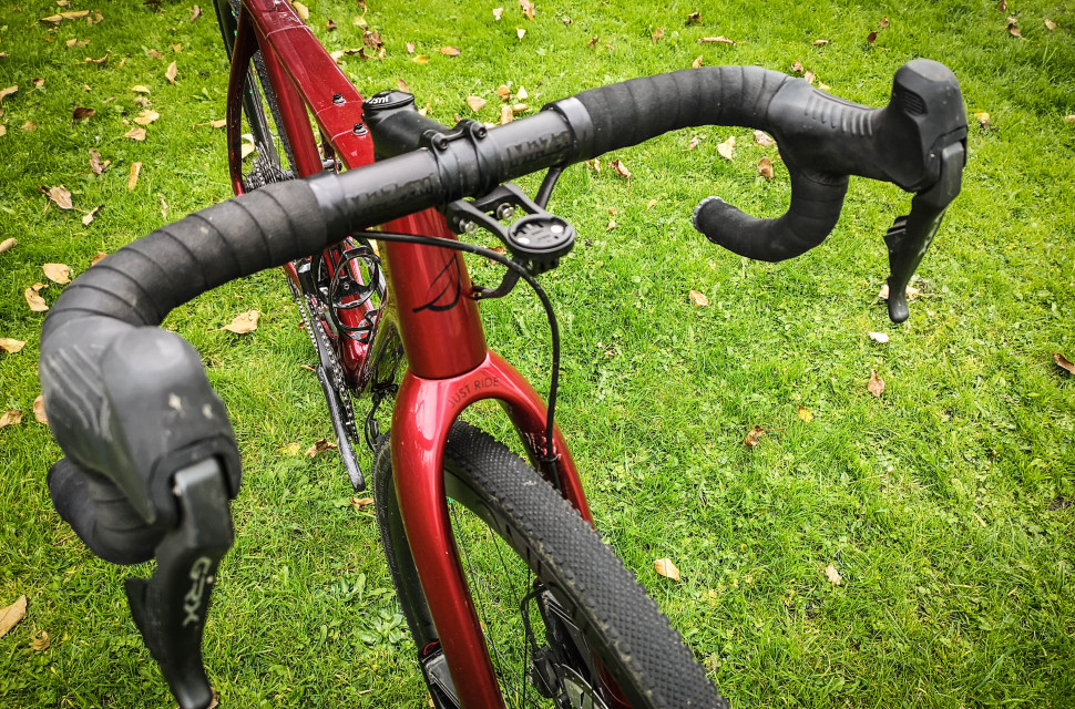 25.4 gravel handlebar